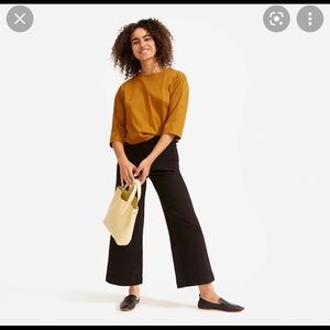 Everlane Wide Leg Crop Pant